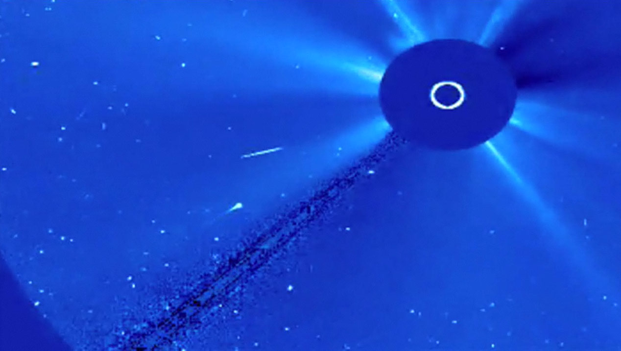 Comet Takes 'Swan' Dive Into Sun